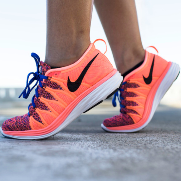 Nike Shoes - Nike Flyknit Lunar 2 Running Shoes Size 11